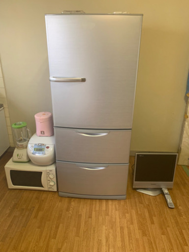 冷蔵庫電子レンジ炊飯器洗濯機テレビ お譲り先決まりました。