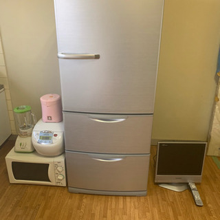 冷蔵庫電子レンジ炊飯器洗濯機テレビ お譲り先決まりました。