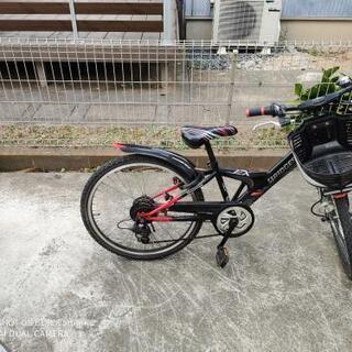 ジュニア中古24インチ自転車の画像