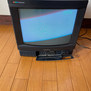 ブラウン管テレビ 14インチの画像