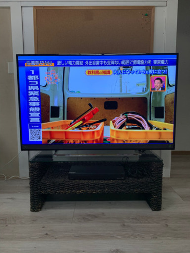 2016年製　転載期間あと５日！[TOSHIBA REGZA] テレビ58M500X  ブルーレイDBR-W507 配送込み込み価格！