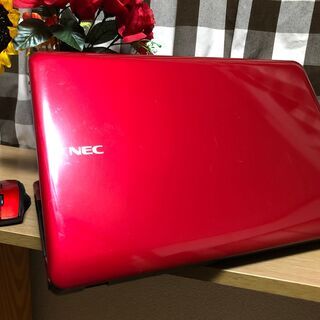 ☆彡ＷｅｂカメラUSB接続付き💚新品ＳＳＤ２４０ＧＢ💗高速ｉ５第二/新品バッテリー・ＮＥＣ☆Ｗｉｎ１０/Office2019付/15.6ｲﾝﾁ/メモリ4G/無線ＬＡＮ/ＤＶＤ・ＣＤ再生ソフト付・リノベＰＣ女性にも人気のラズベリーレッド　No.2101004の画像