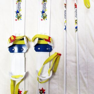 プラスチックスキー&ストック 共に 70cm 