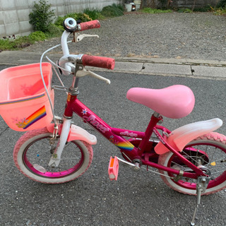 14インチ子供自転車　＋　補助輪