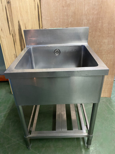 一槽シンク　600x600x960