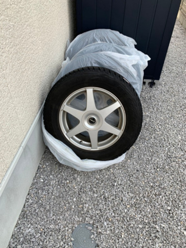 225/65R17 ブリザック スタッドレスタイヤ  ホイール付き