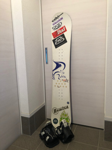 【決まりました】RIDE スノーボード板+ビンディングセット