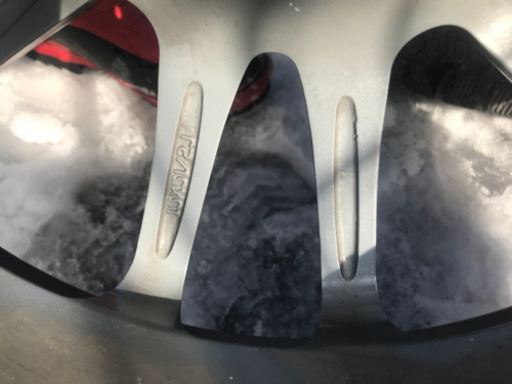 売約済　再値下　ホイール美品　１５インチ　5.5j   オフセット＋42  PCD100 4穴　4本と冬タイヤ