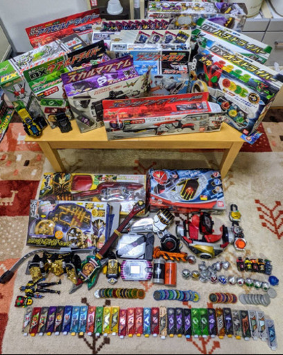 仮面ライダーW・アギト・オーズベルトなどその他たくさん