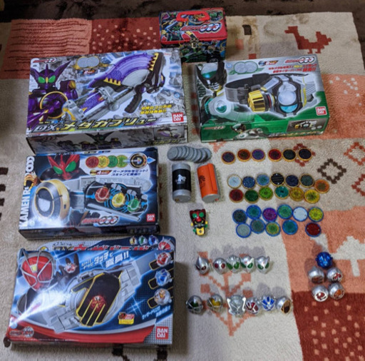 仮面ライダーW・アギト・オーズベルトなどその他たくさん