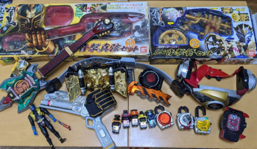 仮面ライダーW・アギト・オーズベルトなどその他たくさん