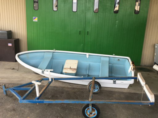ヤマハ　和船　12ft  船外機　8馬力　中古