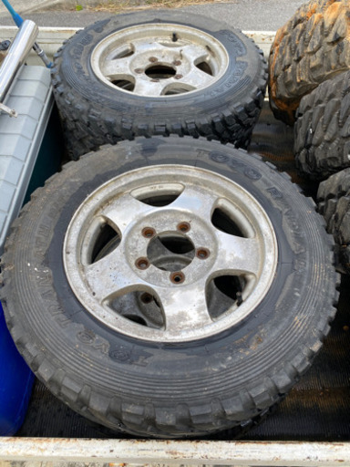 ジムニー　ja11 純正ホイール　タイヤ