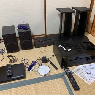 アンプ・スピーカー・スピーカースタンド等のセット