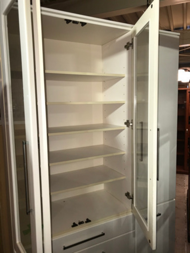 JF01474 ホワイト食器棚