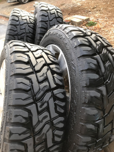 これ以上値引きできません！デリカD5 純正アルミ付き　バリ山オープンカントリーRT 225 55 18