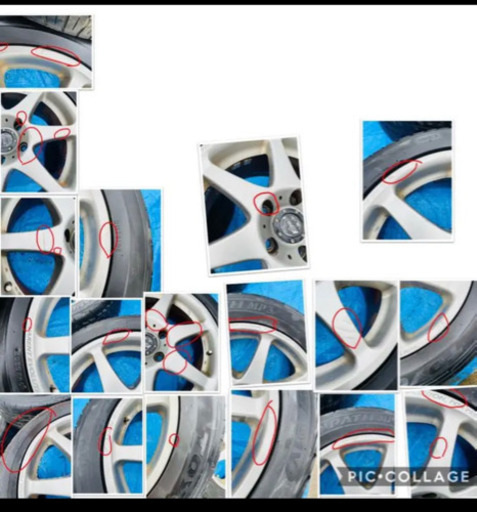 VARENT EVOLUTION Sporsh B-SPEC ホイールタイヤ 4本セット 17インチ