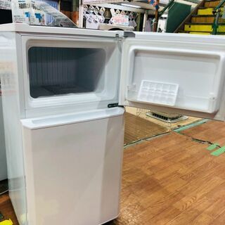 【管理IR012498-104】ハイアール 2014年 JR-N106H 106L 2ドア冷凍冷蔵庫の画像
