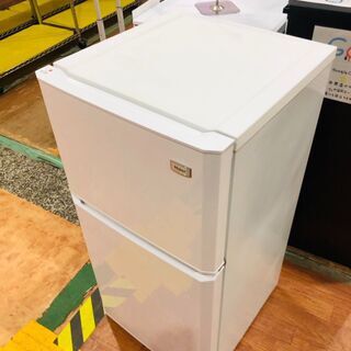 【管理IR012498-104】ハイアール 2014年 JR-N106H 106L 2ドア冷凍冷蔵庫の画像