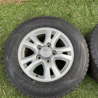 LAND CRUISER CYGNUS 中期 純正アルミ 275/60R18 4本セットの画像