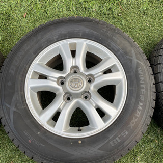 LAND CRUISER CYGNUS 中期 純正アルミ 275/60R18 4本セットの画像