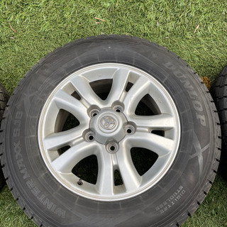 LAND CRUISER CYGNUS 中期 純正アルミ 275/60R18 4本セットの画像