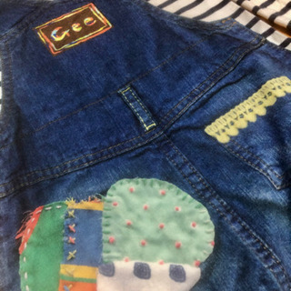 ジーウィズ　プリントワンピ　110cmの画像