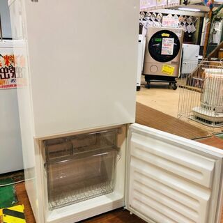 【管理IR012090-007】良品計画 2013年 RMJ-11B 110L 2ドア冷凍冷蔵庫の画像