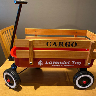 おもちゃ入れワゴンの画像