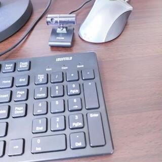 「テレワークに最適」 自作 デスクトップ PC  カメラ マイクロフォン付きの画像