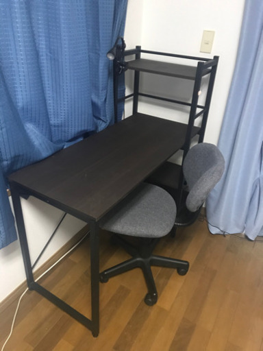 システムデスク　ワークチェア　セット