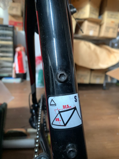 【引取限定】FUJI フジ ロードバイク SPORTIF 2.3LE 黒/赤