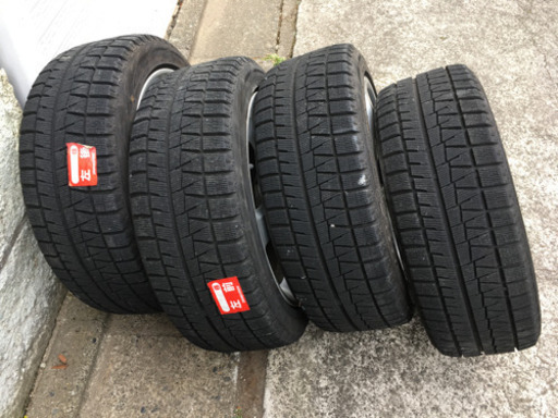 スバルレガシー純正アルミホイール、スタットレスタイヤ付