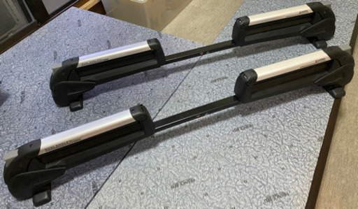 カーメイトルーフキャリア！カーメイト INNO UK723 デュアルアングルキャリア