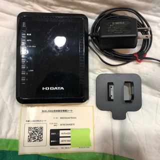 値下げ,ワンコイン【取説あり】無線LANルーター (WN-G300R3)の画像
