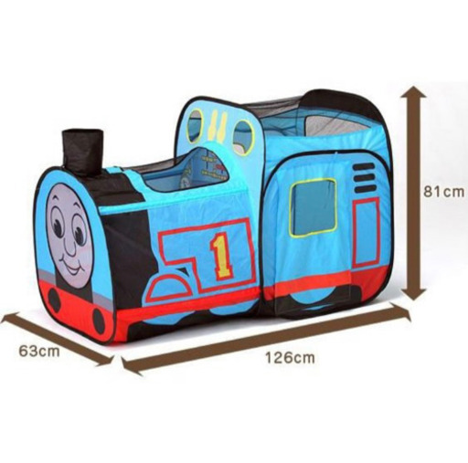 トーマスのなりきりテント　トーマスと出発進行‼︎