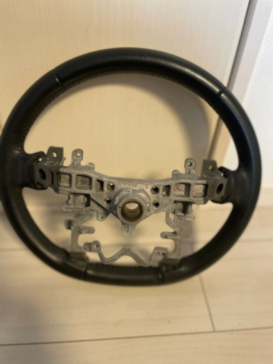 プリウスα 40系 ハンドル 本革