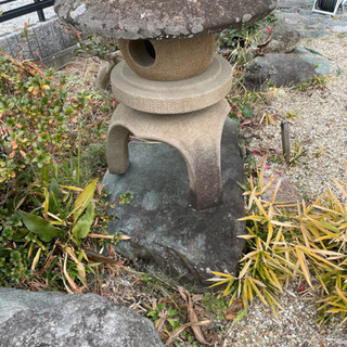 差し上げます。燈籠  カメ  庭解体の為