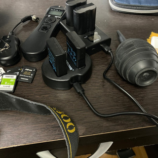 フルセット　D800とD5300 装備豪華　F1.4付の画像