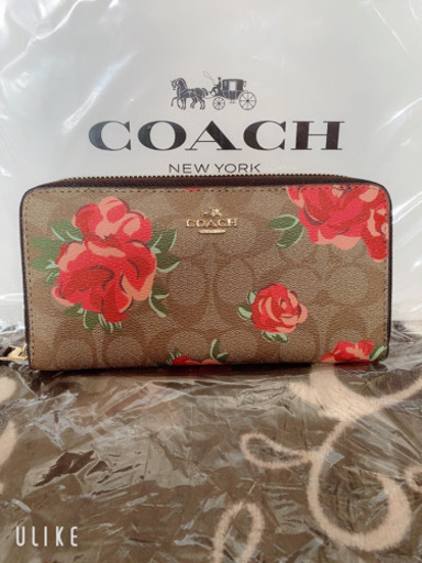 coach長財布