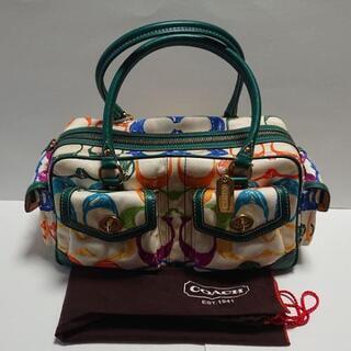 COACH☆バッグ☆ボストンバッグ☆布袋付き☆レディース☆コーチ
