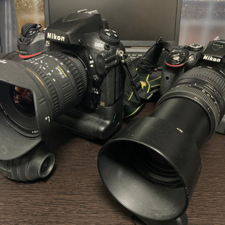 フルセット　D800とD5300 装備豪華　F1.4付