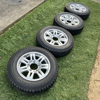 中古ホイールタイヤ 4本セット ジムニー パジェロミニ
