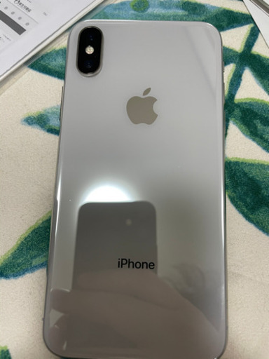 【美品】IPhoneX 64G   ホワイト　SIMフリー