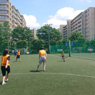 緑山でフットサル