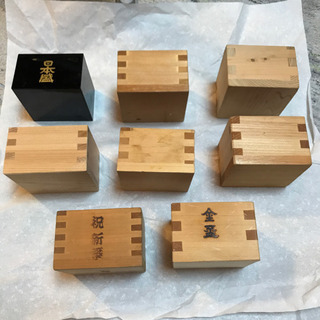 ます枡7点、節分にも！の画像