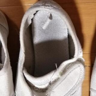 【上靴】教育パワーシューズ3足、19〜20センチの画像