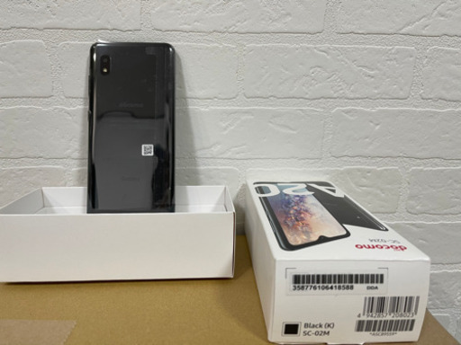 新品未使用　docomo GALAXY A20  SC-02 SIMロック解除コード付き