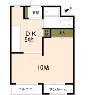九条橋ハイホーム 370万円（1LDK）の画像