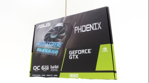 新品未使用 ASUS NVIDIA GTX1660